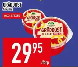 Matdax Arla gräddost erbjuda