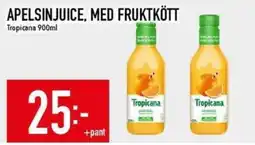 Matdax Tropicana apelsinjuice med fruktkött erbjuda
