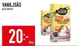 Matdax Arla vaniljsås erbjuda
