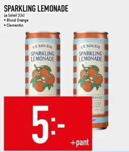 Matdax Le Soleil sparkling lemonade erbjuda