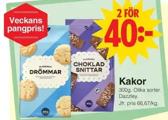 Dazzley kakor