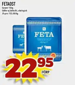Matdax Fetaost erbjuda