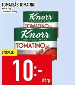 Matdax Knorr tomatino erbjuda