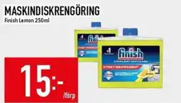 Matdax Finish maskindiskrengöring erbjuda