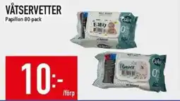 Matdax Papillon våtservetter erbjuda