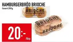 Matdax Garant hamburgerbröd brioche erbjuda