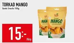 Matdax Torkad mango erbjuda