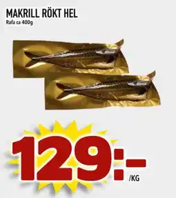 Din Mat Makrill rökt hel erbjuda