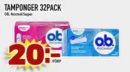Din Mat ob tamponger erbjuda
