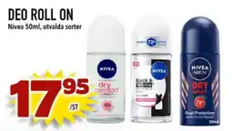 Din Mat Nivea deo roll on erbjuda