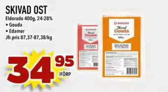 Din Mat Eldorado skivad ost erbjuda