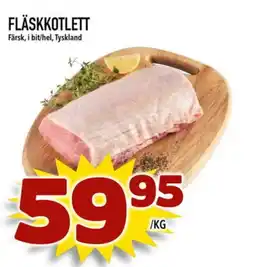 Din Mat Fläskkotlett erbjuda