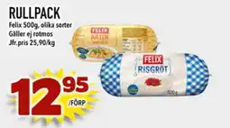Din Mat Felix risgröt erbjuda