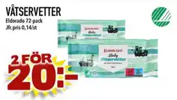 Din Mat Eldorado vätservetter erbjuda