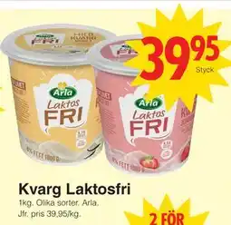 Matöppet Kvarg Laktosfri erbjuda