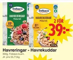 Matöppet Havreringar - Havrekuddar erbjuda