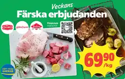 Coop Fläskstek med surkål erbjuda