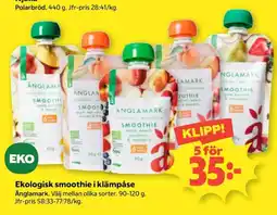 Coop Anglamark smoothie erbjuda