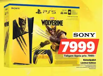 Sony ps5 wolverine limited edition
