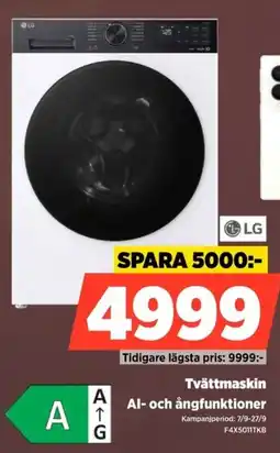 Power LG Tvättmaskin erbjuda