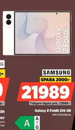 Power Samsung galaxy z fold8 erbjuda