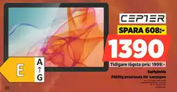 Power Cepter surfplatta erbjuda