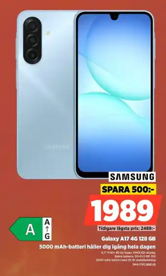 Samsung Galaxy A17 4G 128 GB