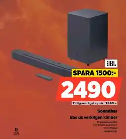 Power Jbl soundbar erbjuda