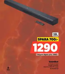 Power Jbl soundbar erbjuda