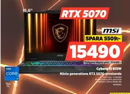 Power msi cyborg 15 b13w erbjuda