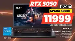 Power Acer Nitro V 15 erbjuda