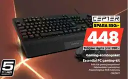 Power Cepter gaming-kombopaket erbjuda