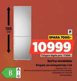 Power Asko kyl/frys kombiskåp erbjuda