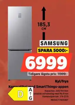 Power Samsung kyl/frys erbjuda