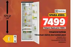 Power Electrolux integrerat kylskåp erbjuda