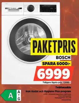 Power Bosch tvättmaskin erbjuda
