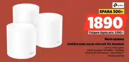 Power tp-link deco mesh-system erbjuda