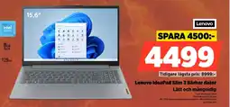 Power Lenovo IdeaPad Slim 3 Bärbar dator erbjuda