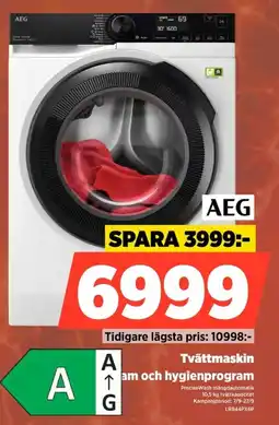 Power Aeg tvättmaskin erbjuda