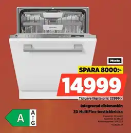 Power Miele integrerad diskmaskin erbjuda