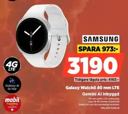 Power Samsung Galaxy Watch8 40 mm LTE erbjuda