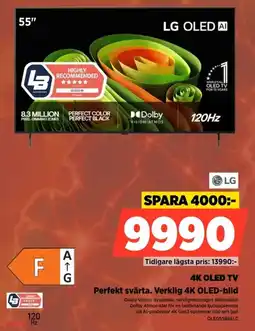 Power LG 4K OLED TV erbjuda