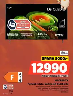 Power LG 4K OLED TV erbjuda