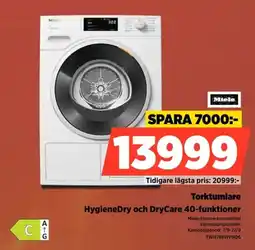 Power Miele Torktumlare erbjuda