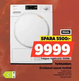Power Miele Torktumlare erbjuda