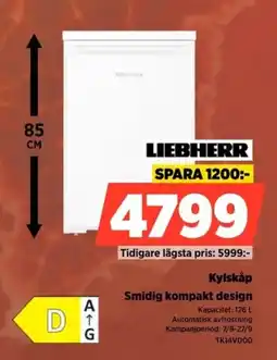 Power Liebherr Kylskåp erbjuda