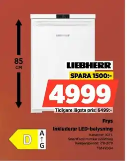 Power Liebherr Frys erbjuda