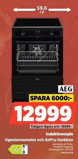Power Aeg induktionsspis erbjuda