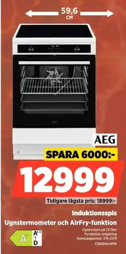 Power Aeg induktionsspis erbjuda