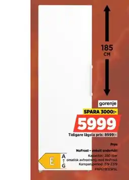 Power gorenje frys erbjuda